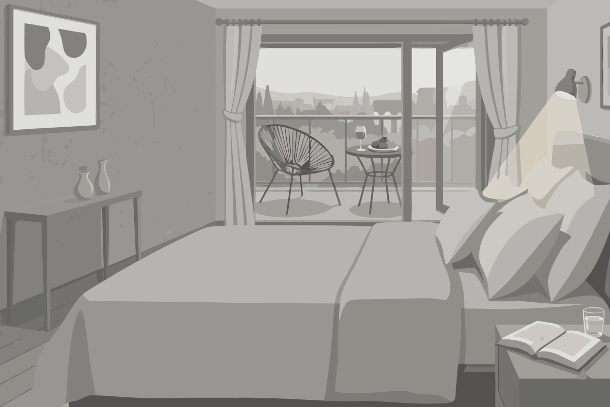 Suite mit Seeblick - Nebengebäude